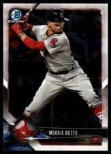 Mookie Betts 2018 Bowman Chrome #7 Red Sox MLB READ FREE SHIPPING AutographDen