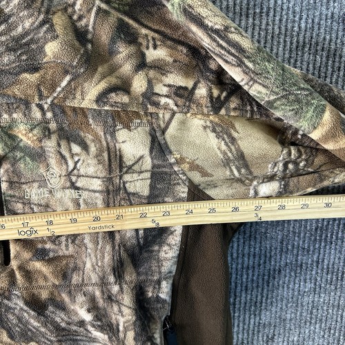 Hunting Jacket Mens XL Fleece Camo Game Winner Zip Up NWOT - Picture 5 of 15