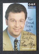 17246 Johannes Hoppe Autogrammkarte original signiert