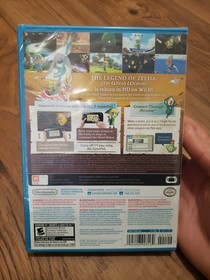 The Legend of Zelda: The Wind Waker HD (WII U, 2013) Gold Artwork Brand New Mint