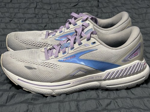 Brooks Adrenaline GTS 23 Zapatos Mujer Talla 10 B Beige Tenis Correr Atlético - Imagen 1 de 24