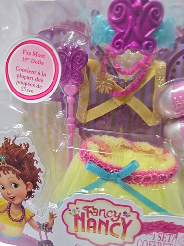 Disney Junior Fancy Nancy Garden Fairy 10" Doll Toy Outfit Accessory Set New - Picture 7 of 7