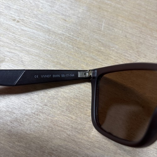Vivid View polarisierte UV400 Sonnenbrille VVH07 einfarbig braunes Gestell & Gläser Unisex - Bild 5 von 9