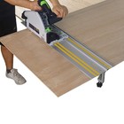 High Durability Guide Rail System for Repeatable For Circular Saw Cuts