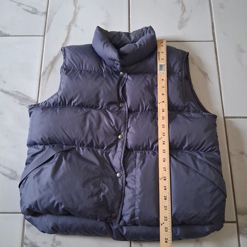 Chaleco acolchado para mujer LL Bean Goose Down talla L azul A8 - Imagen 8 de 13