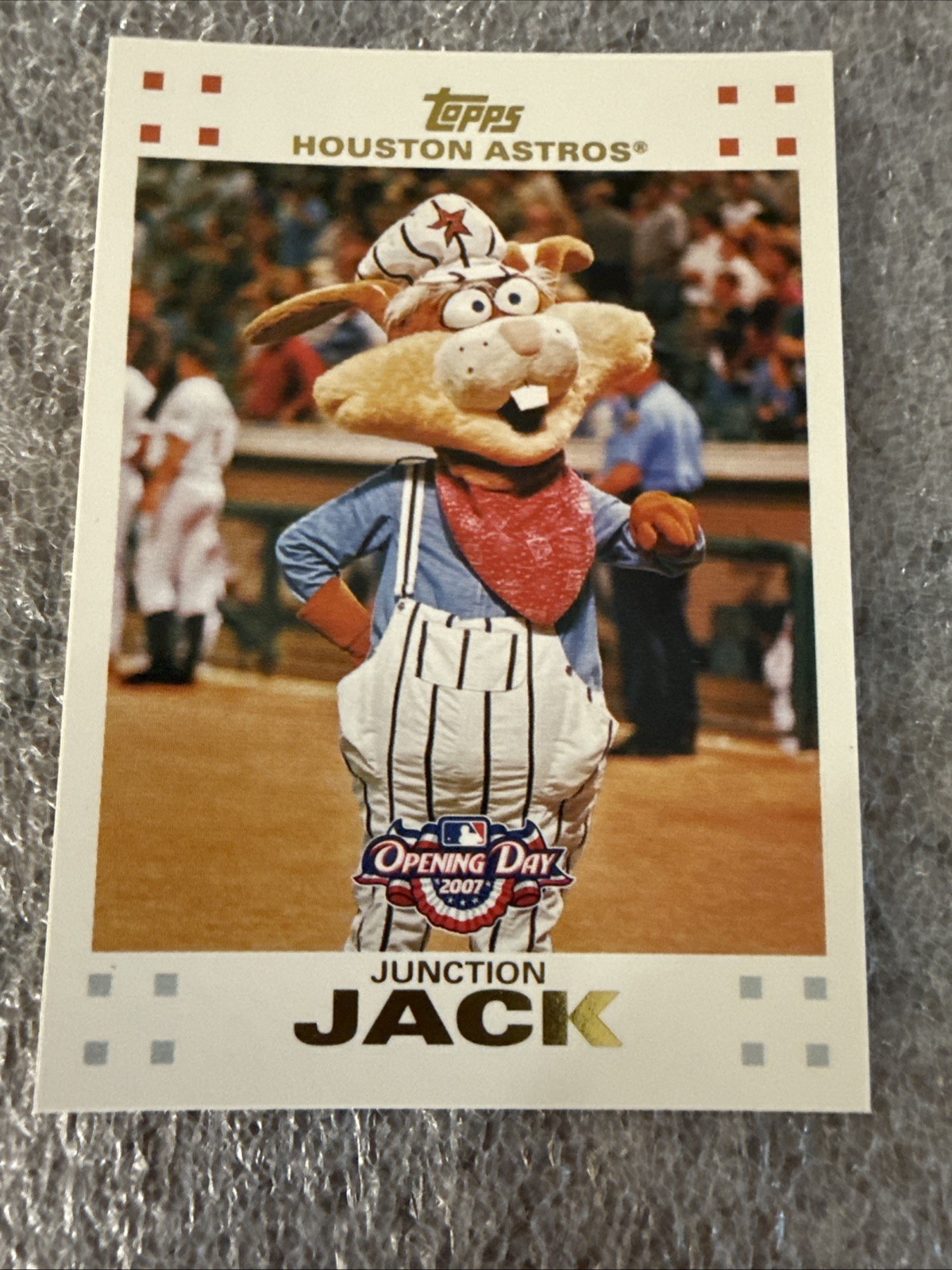 2007 Topps Opening Day Junction Jack #200 Houston Astros Mascot