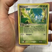 Pocket Scout - Pokémon Metapod - ex FireRed & LeafGreen 39/112 2004 NM Pokemon Uncommon Vintage