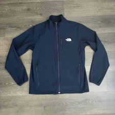 The North Face Apex Pneumatic Softshell Jacket Full-Zip Mens Large Wind Resist