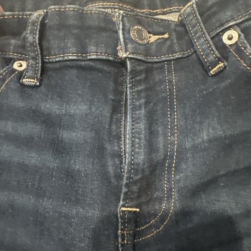 Pantalones de mezclilla Lucky Brand para mujer 8/29 Sweet tiro medio tobillo recto lavado oscuro - Imagen 2 de 10