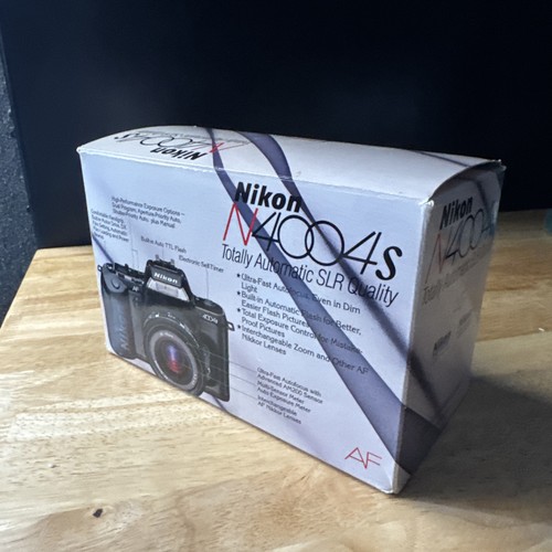 Nikon N4004s AF 35mm Film Camera Body Only With Original Box - Picture 12 of 13