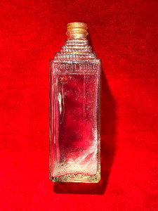 RARE EARLY 1930S ESCO BRAND EMBALMING FLUID EMBOSSED BOTTLE