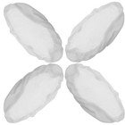 4pcs Rechteck Sattelstangenhocker Slipbezüge Waschbares Waschtischhocker