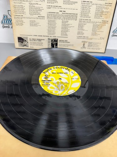 BILL KAIWA LIVE! HULA RECORDS HAWAIIAN HAWAII VINYL RECORD ALBUM - Picture 8 of 11
