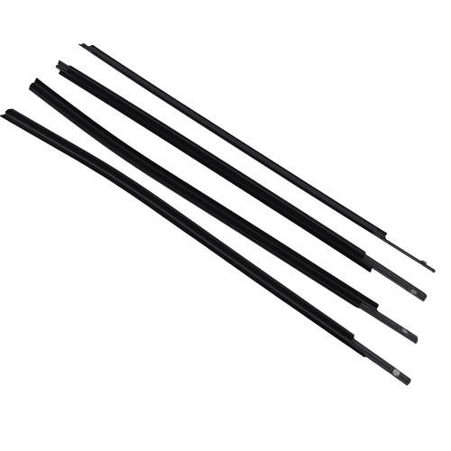 4X Window Sweep Belt Weatherstrip for Toyota Tundra CrewMax 2007-19 68210-0C020 - Picture 1 of 12