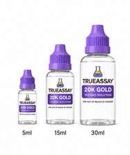 20K Gold Acid Testing Solution Jewelry Coin Scrap Metal Tester Karat Test Bottle