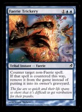 MTG Faerie Trickery LP Light Play Lorwyn [4523]