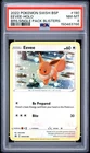 Eevee SWSH190 PSA 8 NM Cosmos Holo Bleed Promo Pokemon Card Swirl 🌀🔥