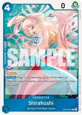 Shirahoshi OP14-047 Rare The Azure Sea's Seven One Piece Foil Near Mint