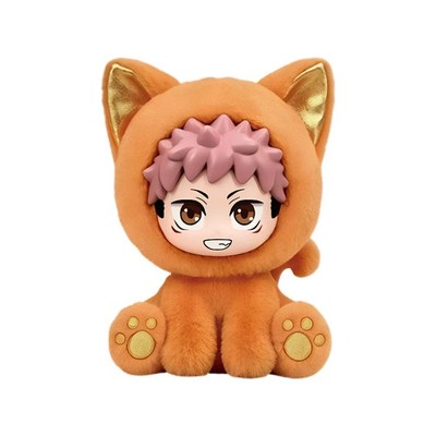 EAKI Jujutsu Kaisen Sitting Cat Party Series Plush Pendant Blind