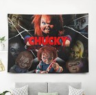 Chucky Wall Hanging Tapestry Bedroom Dorm Decor Perfect Birthday Gift