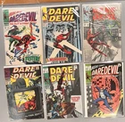 VINTAGE LOT of 6 DAREDEVIL #42, 44 45 46 47 51 Marvel Comics 1968 1969 Jester