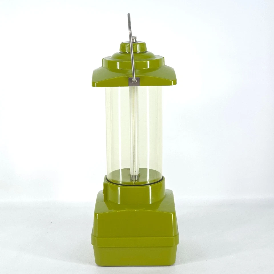 Винтажный Rayovac Sportsman 360 кемпинг фонарь авокадо зеленый люминесцентная лампа - Изображение 4 из 4