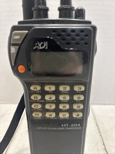 ADI HT-204 Dual Band Handheld Radio Transceiver HT - Foto 3 di 8