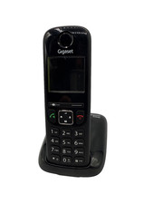 Gigaset AS690 Schnurloses DECT-Telefon kontrastreiches Display Schwarz B-Ware