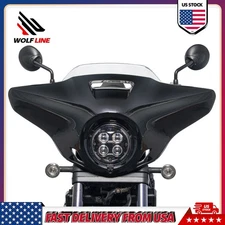 WOLFLINE Headlight Fairing Windshield Bracket For Honda Rebel CM1100 2021-2025