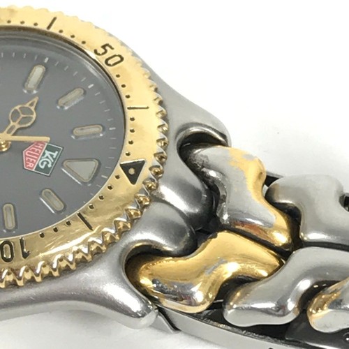 TAG HEUER S95.206 Combi Cell Series Professional 200ml Men's SS/GP Silver - Picture 8 of 11