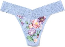hanky panky X1032 Printed DreamEase Original Rise Thong Chatsworth House OS
