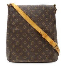 Auth LOUIS VUITTON Monogram Musette Shoulder Bag M51256 LV F/S