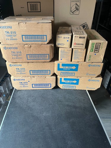 Kyocera Joblot - includes tk310 tk360 tk130 tk110 tk17 tk60