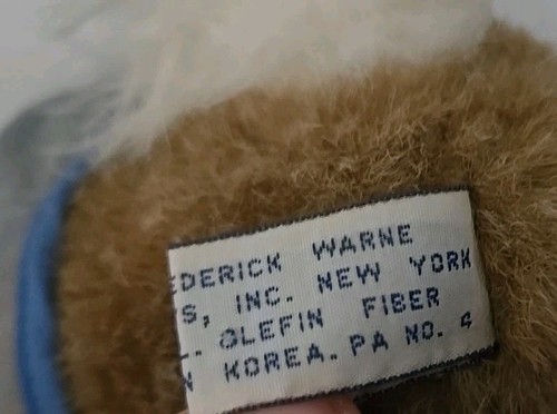 Vintage Peter Rabbit Eden Toy Frederick Warne Plush Stuffed Toy 10" With  Vest - Picture 11 of 13