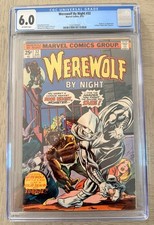 Werewolf by Night #32 1975 1st App Moon Night CGC 6.0