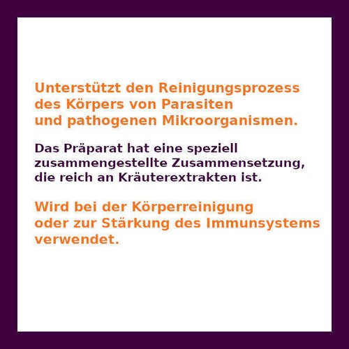 Para Farm 30/60ml Parasiten, Pilze, Reinigung, Darm, Immunsystem OVP NEU - Bild 2 von 2