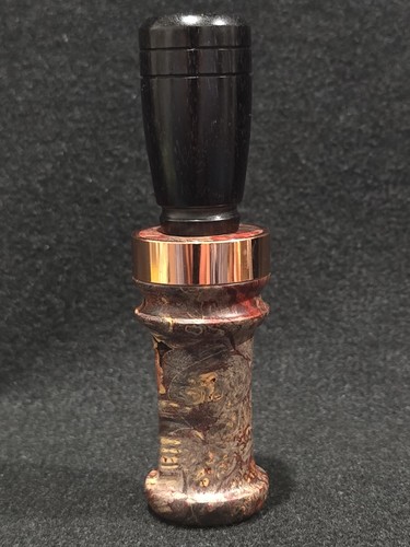 DUCK CALL Legno Stabilizzato a Fascia di Tyler Martin di Tri-Cities, Lavaggio  - Foto 10 di 11