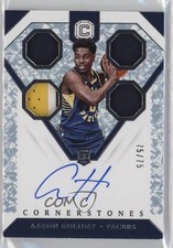 2018-19 Panini Cornerstones Rookie Crystal /75 Aaron Holiday #171 Auto 1dm4