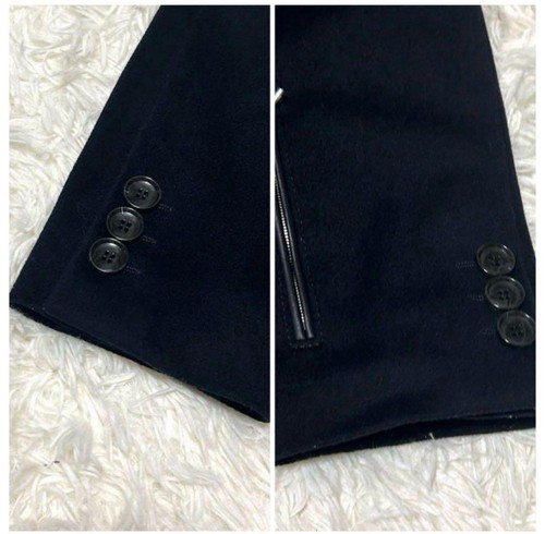 SOPHNET Loro Piana Coat M Navy Patterned Lining - Picture 8 of 12