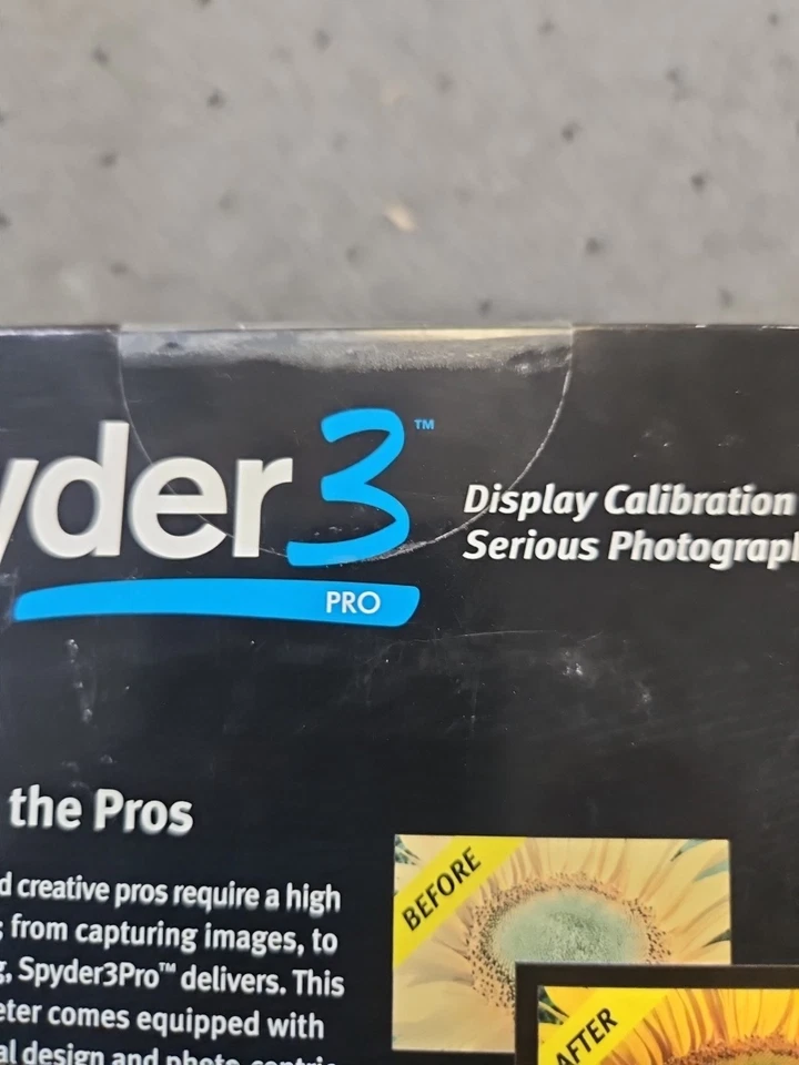 Datacolor SPYDER 3 Pro Computer Monitor Display Calibration for Photography - Image 3 of 4