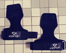 COFOF Weight Lifting Wrist Strap,Double Layer Leather Weightlifting