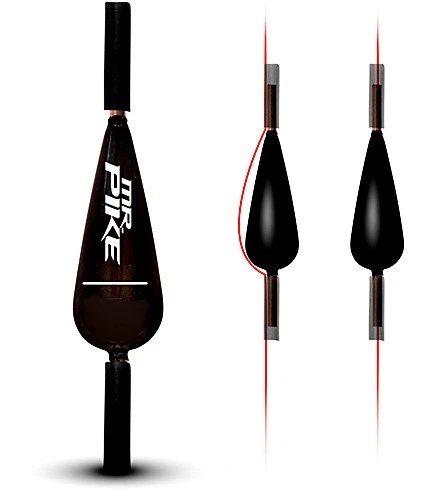 Quantum Mr. Pike Slide Sinker black coated 3 Stück 10g - Bild 1 von 1