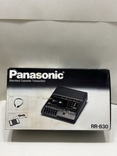 Panasonic RR-830 cassette tape player recorder with RP-2692 Foot Control / BOX