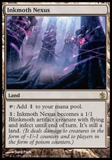 MTG English Inkmoth Nexus Light Play Normal Mirrodin Besieged