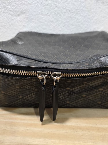 Metier London Braun Mittelgroße Tasche Leder Reisetasche Made In Italy - Bild 8 von 14