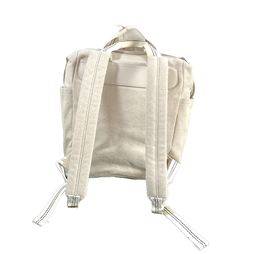 Square Convertible Backpack - Universal Thread Off-White Color Gold Hardware NEW - Foto 4 di 6