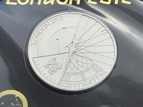 2012 PARALYMPIC LONDON 2012 BU FIVE 5 POUND COIN ROYAL MINT PACK SEALED UNOPENED - Picture 2 of 4