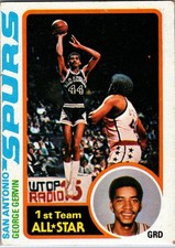 1978-79 Topps - George Gervin #20 