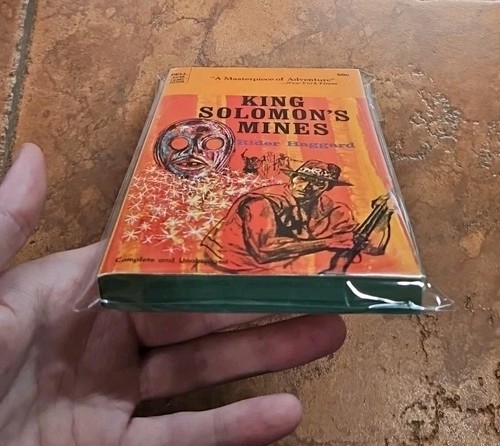 1970 KING SOLOMON'S MINES von H Rider Haggard FN 6.0 6th Dell/Laurel Paperback - Bild 6 von 6
