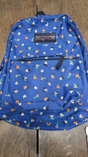 Jansport Disney Superbreak Collaborations Backpack Navy Allover Print Barely Use